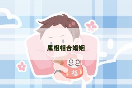 属相相合婚姻