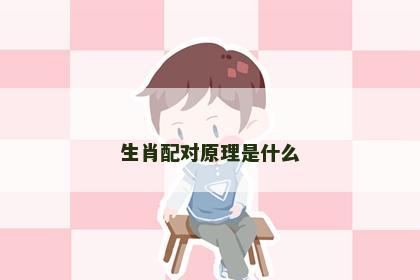 生肖配对原理是什么